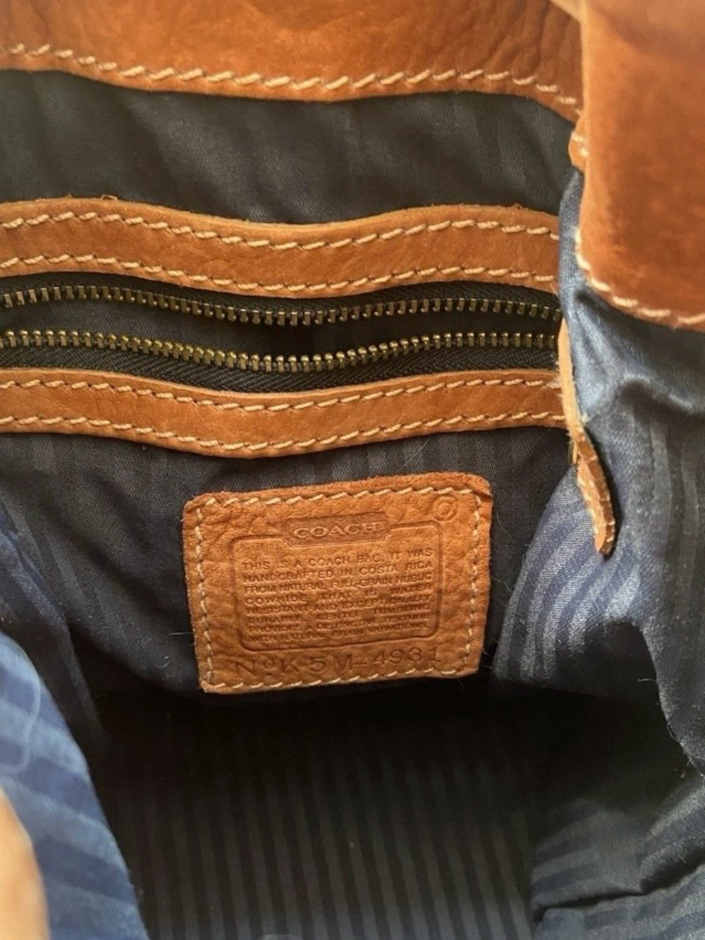 Vintage Coach Sonoma Nubuc Leather Drawstring Bucket Crossbody Bag - Picture 3 of 5
